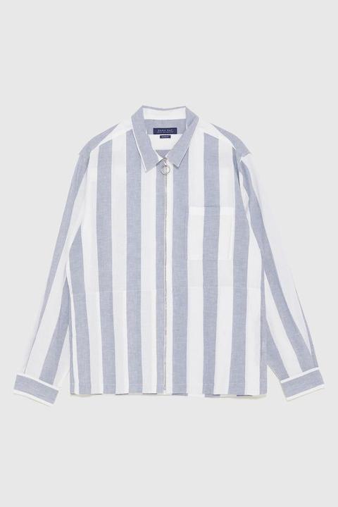 Camicia Rustica A Righe