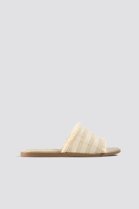 Strawy Sandals Beige