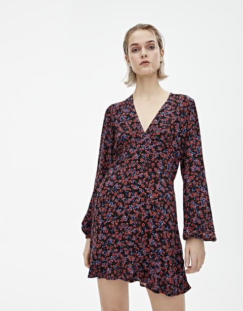 Vestido Estampado Flores All Over