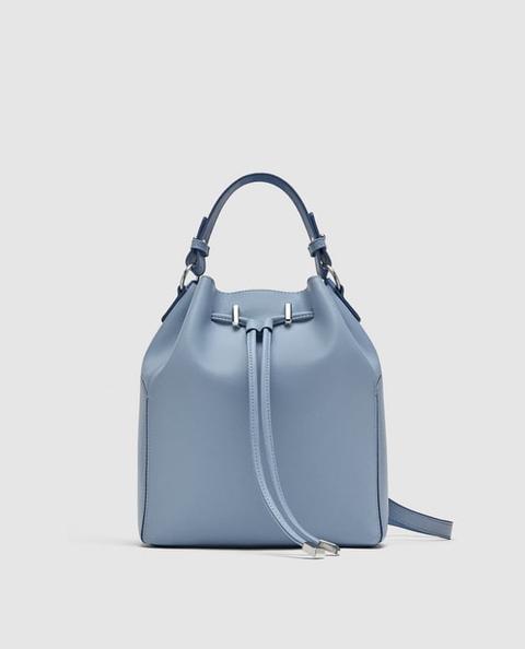 Bucket Bag With Metal Detailing