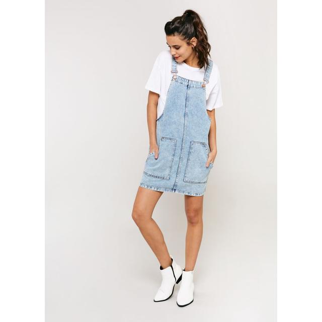 Gonna Salopette Denim from Calliope on 21 Buttons