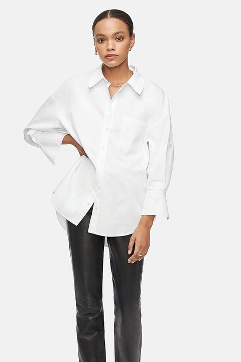 Anine Bing Mika Shirt In White