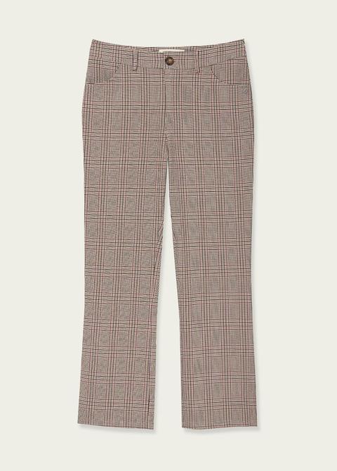 Pantalon Matias Cropped Cuadros