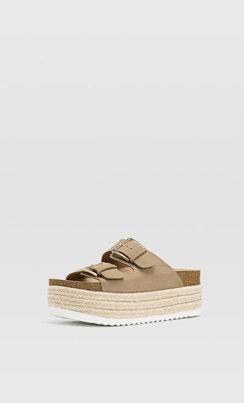 Sandalias Flatform Bio