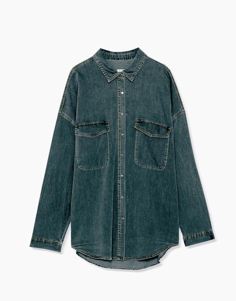 Camicia Denim Oversize