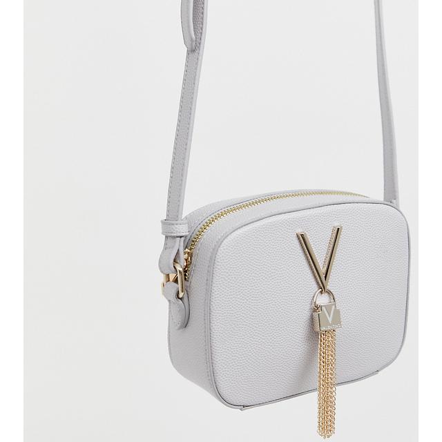 grey tassel bag