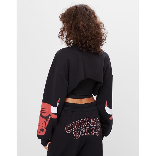 Sudadera Cropped Nba from Bershka on 21 Buttons