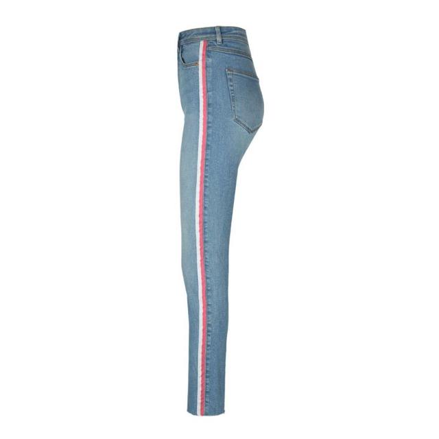 Jeans Skinny Con Banda Rosa E Bianca from Tally Weijl on 21 Buttons
