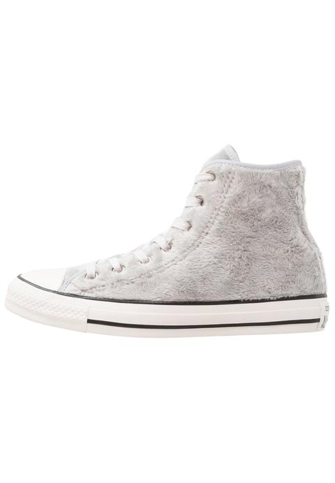 Converse Chuck Taylor All Star Hi Faux Fur Sneakers Alte Wolf Grey/black/white