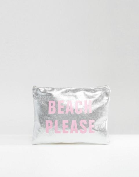 Bolso Metalizado Beach Please De South Beach