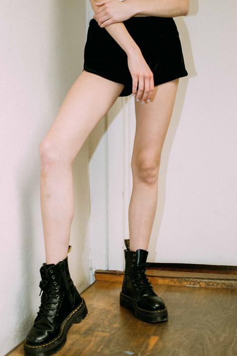 Lisette Velvet Shorts