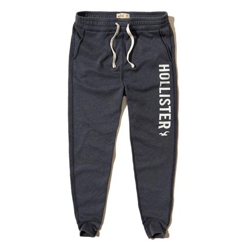 hollister fleece jogger pants