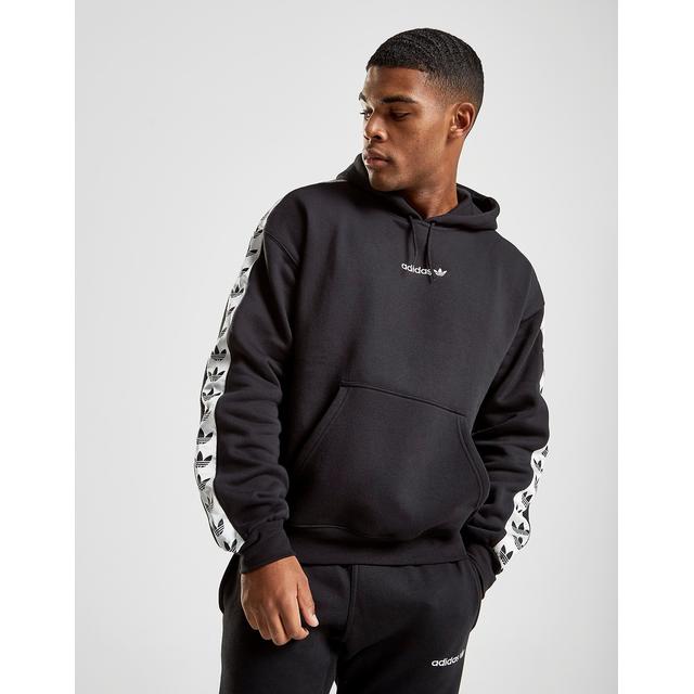 Adidas Tape Fleece Overhead Hoodie - Black - Mens from Jd on 21 Buttons