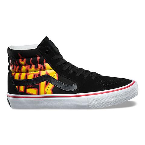 Vans Zapatillas Sk8-hi Pro De Vans X Thrasher (negro) Hombre Negro