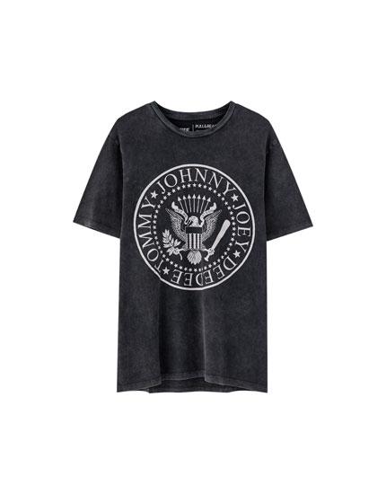 Camiseta Ramones &#39;hey Ho, Let&#39;s Go&#39;