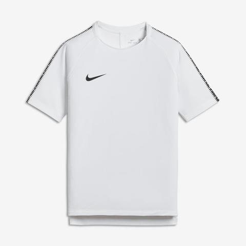 Maglia Da Calcio Nike Breathe Squad - Ragazzi - Bianco