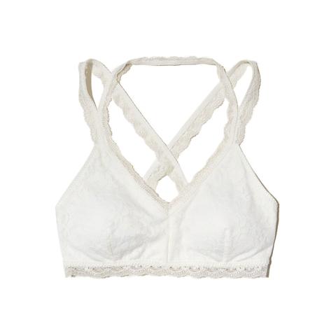 Strappy Lace Bralette With Removable Pads