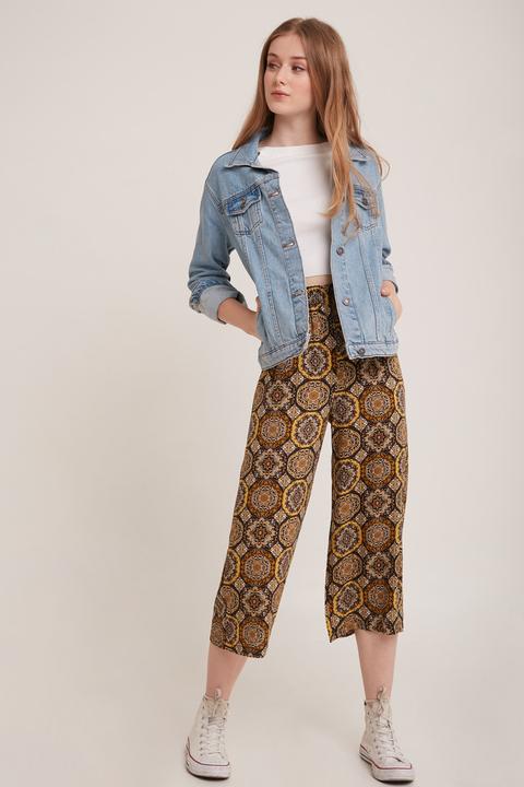 Pantalones Culotte