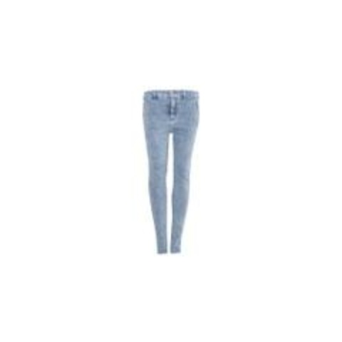 Jeans Skinny Fit Tiro Alto