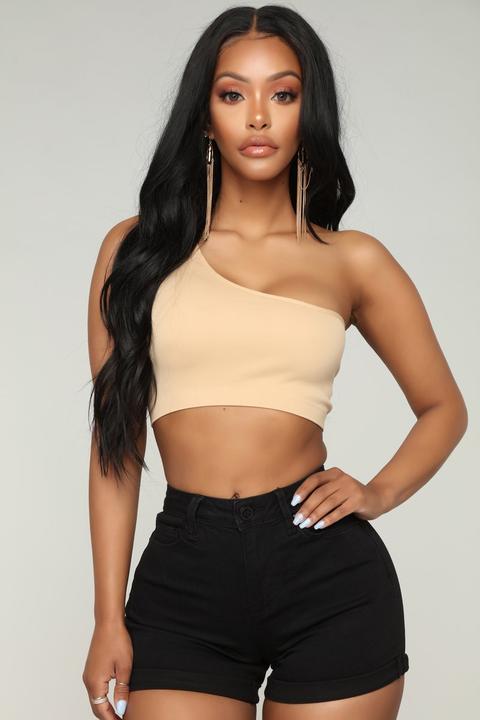 one shoulder tops fashion nova