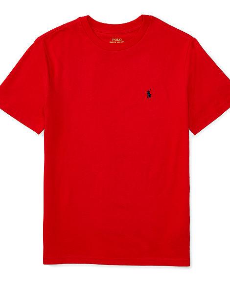 Cotton Jersey Crewneck T-shirt