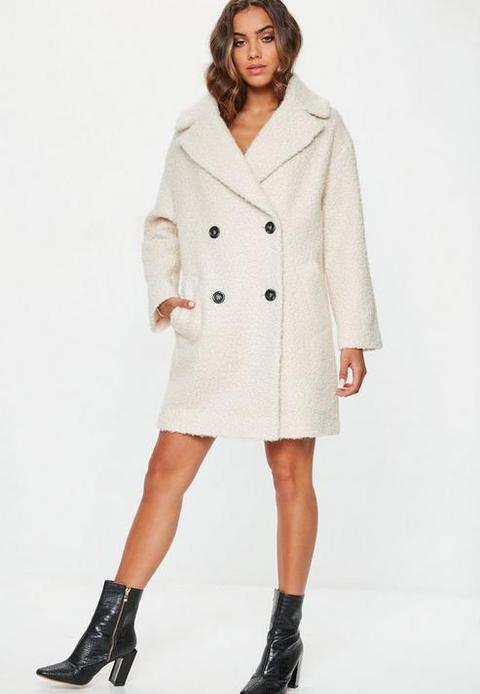 Missguided sale boucle coat