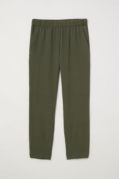 H & M - Pantalón De Crepé - Verde