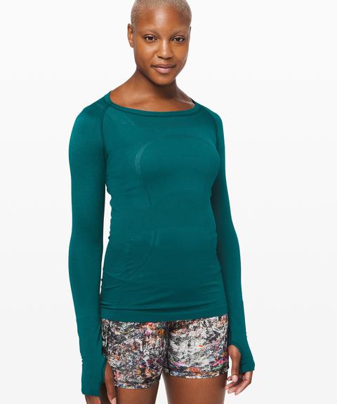 emerald long sleeve lululemon