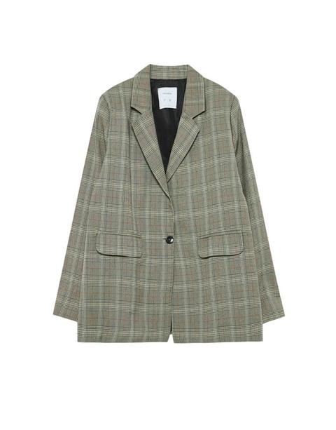 Blazer A Quadri Con Revers