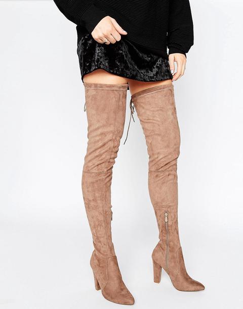 thigh boots in public