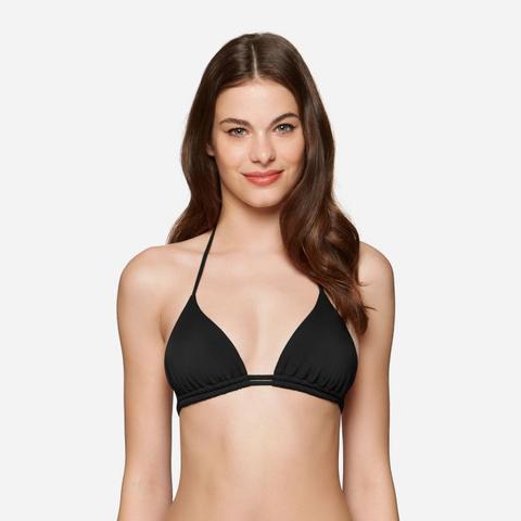 Top Bikini Triangolo Tinta Unita