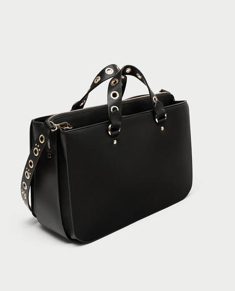 City Bag With Grommets