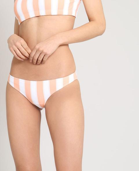 Pezzo Sotto Di Bikini A Righe