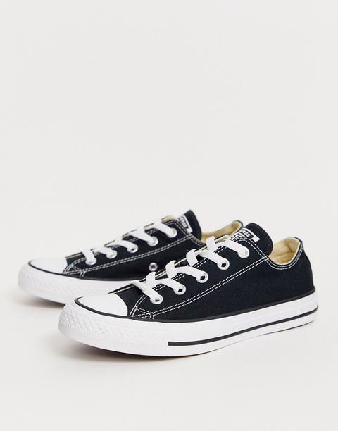 Converse Chuck Taylor All Star Ox Black Trainers