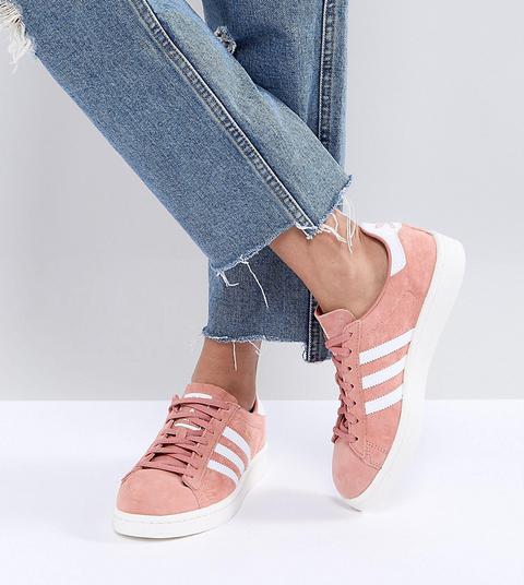 Adidas Originals - Campus - Scarpe Da Ginnastica Rosa - Rosa