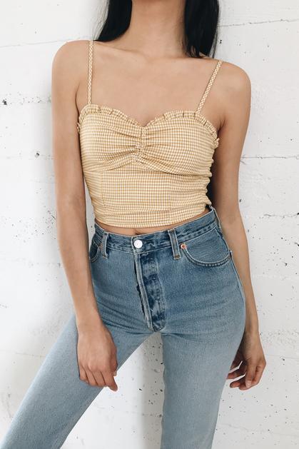 Phoebe Gingham Top