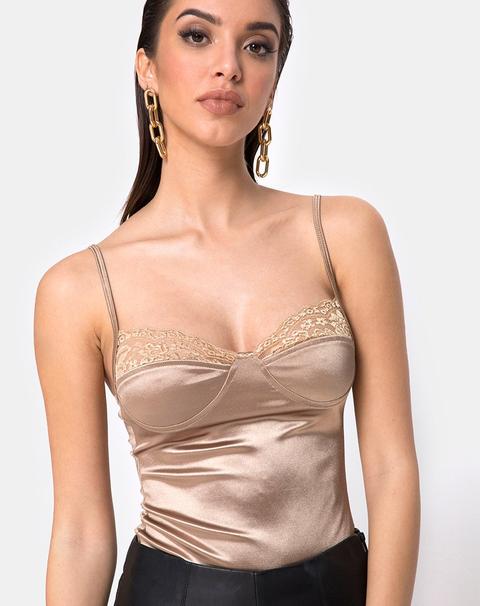 Letta Bodice In Gold