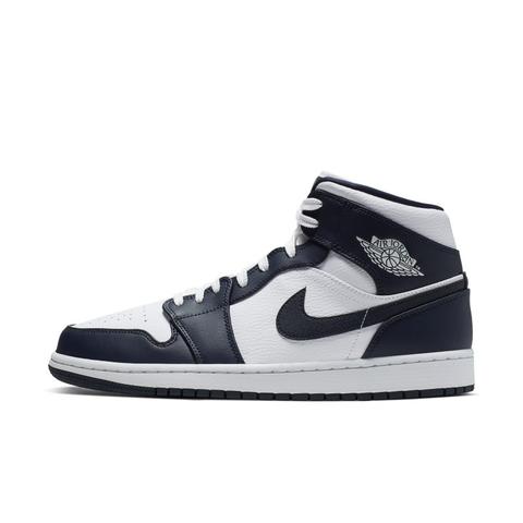 Chaussure Air Jordan 1 Mid - Blanc