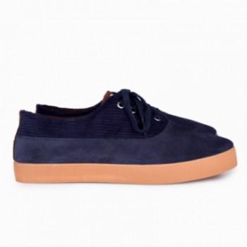 Gremlin Corduroy Navy Caramel