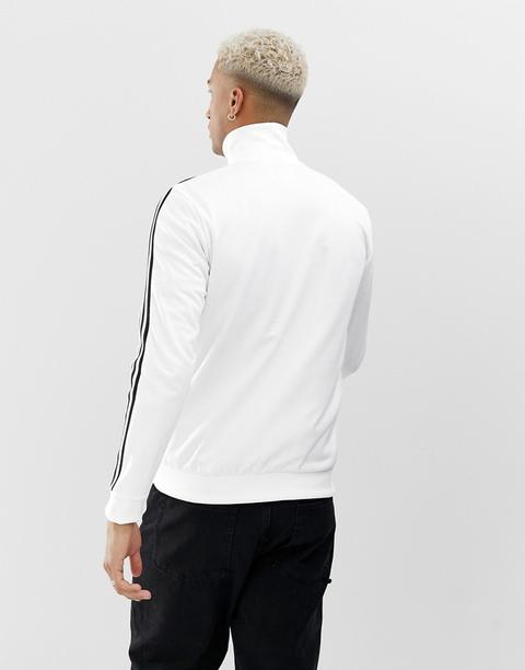 adidas beckenbauer track jacket white