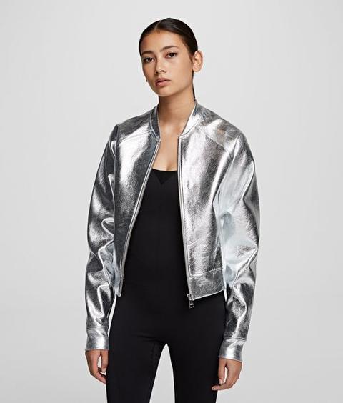 Silver-coated Bomber