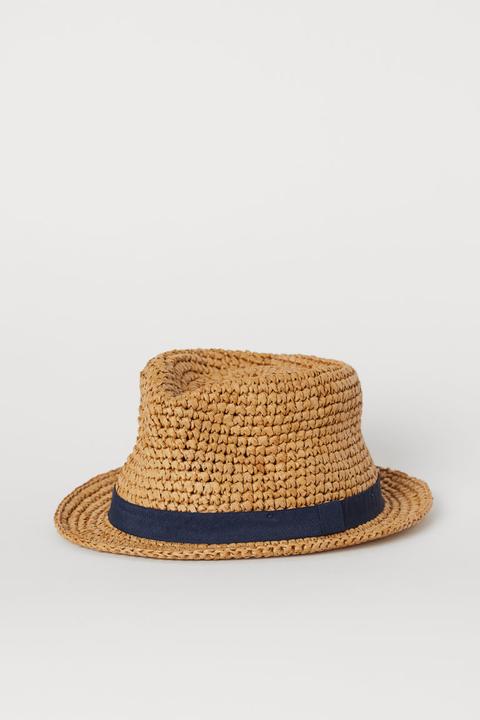 H & M - Cappello In Paglia - Beige