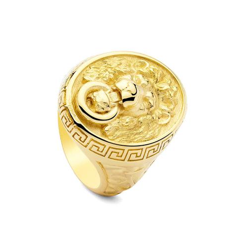 Lion Head Ring - 10