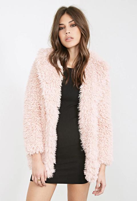 Cappotto In Pelliccia Sintetica