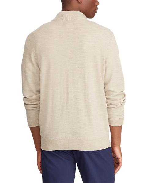 Merino Wool Half-zip Jumper