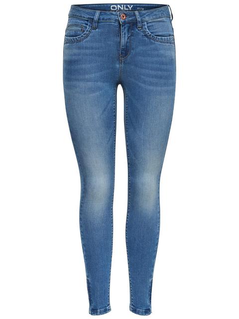 Only Onlkendell Ankle Zip Skinny Fit Jeans Damen Blau