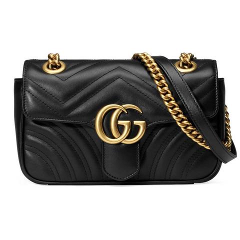 Mini-tasche Gg Marmont Aus Matelassé