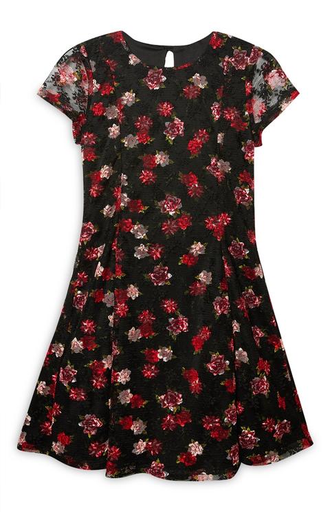 Girls Floral Dress