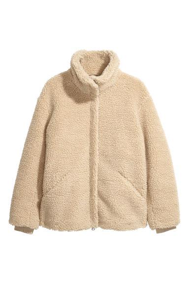 H & M - H & M+ Chaqueta En Peluche - Beis