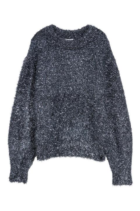 H & M - Knitted Jumper - Blue